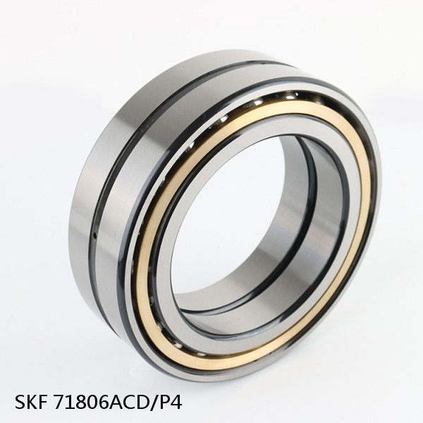 71806ACD/P4 SKF Super Precision,Super Precision Bearings,Super Precision Angular Contact,71800 Series,25 Degree Contact Angle