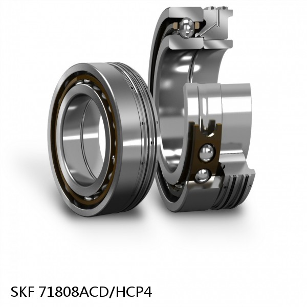 71808ACD/HCP4 SKF Super Precision,Super Precision Bearings,Super Precision Angular Contact,71800 Series,25 Degree Contact Angle