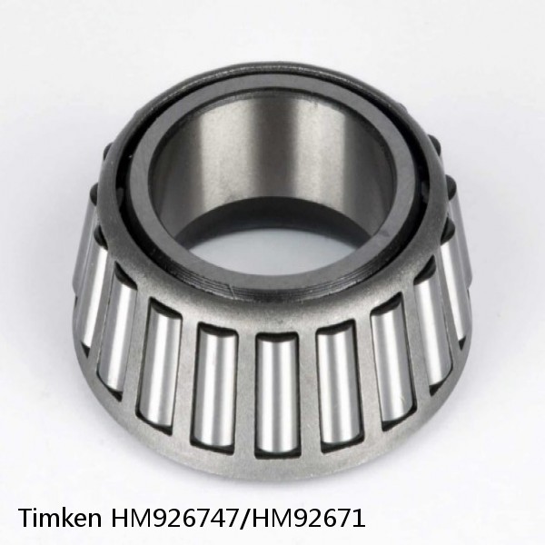 HM926747/HM92671 Timken Tapered Roller Bearings