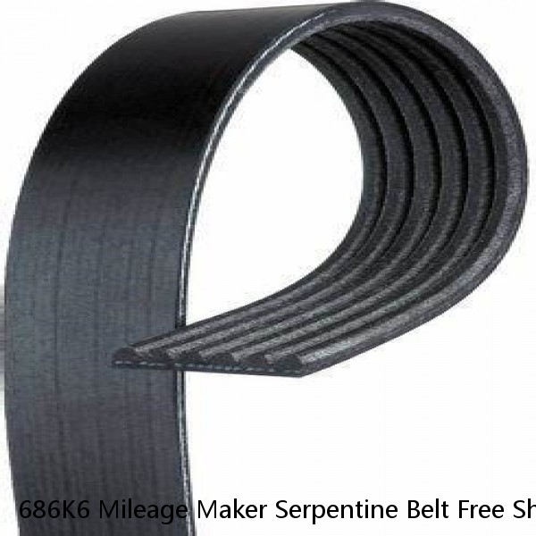 686K6 Mileage Maker Serpentine Belt Free Shipping Free Returns 6PK1742