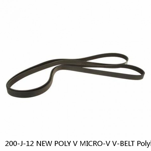 200-J-12 NEW POLY V MICRO-V V-BELT Polybelt 200J12 PolyV Belt