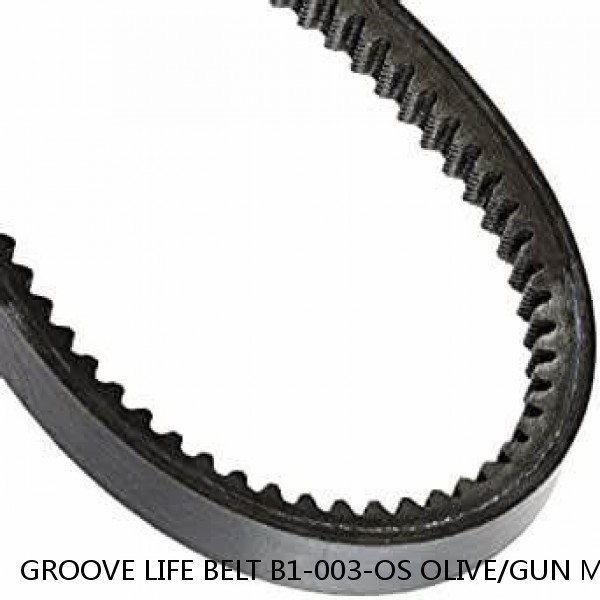 GROOVE LIFE BELT B1-003-OS OLIVE/GUN METAL NEW IN A BOX ONE SIZE FITS MOST