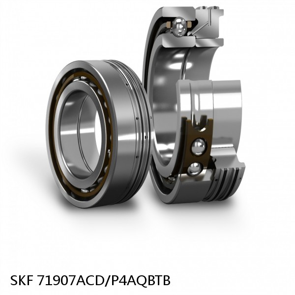 71907ACD/P4AQBTB SKF Super Precision,Super Precision Bearings,Super Precision Angular Contact,71900 Series,25 Degree Contact Angle #1 small image