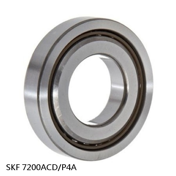 7200ACD/P4A SKF Super Precision,Super Precision Bearings,Super Precision Angular Contact,7200 Series,25 Degree Contact Angle #1 small image