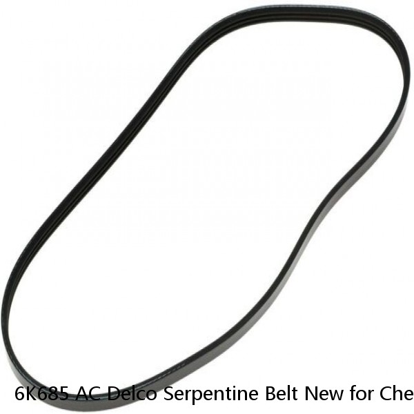 6K685 AC Delco Serpentine Belt New for Chevy Olds Truck F250 F350 Ford F-250 V70 #1 image