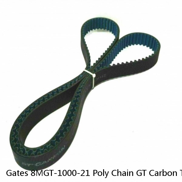 Gates 8MGT-1000-21 Poly Chain GT Carbon Transmission Belt #1 image