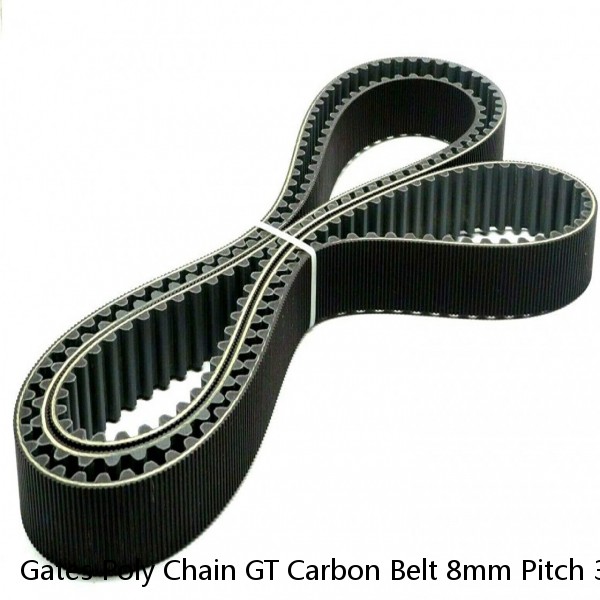 Gates Poly Chain GT Carbon Belt 8mm Pitch 36mm Wide 86" L 8MGT-2200-36   #1 image