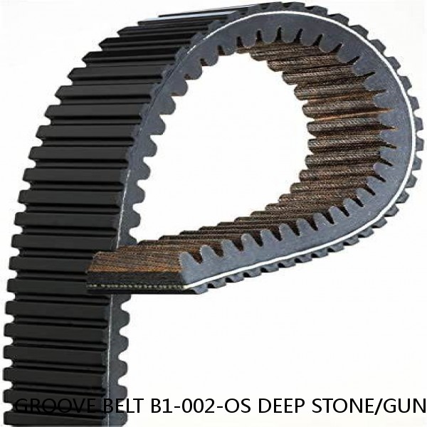 GROOVE BELT B1-002-OS DEEP STONE/GUN METAL ONE SIZE #1 image