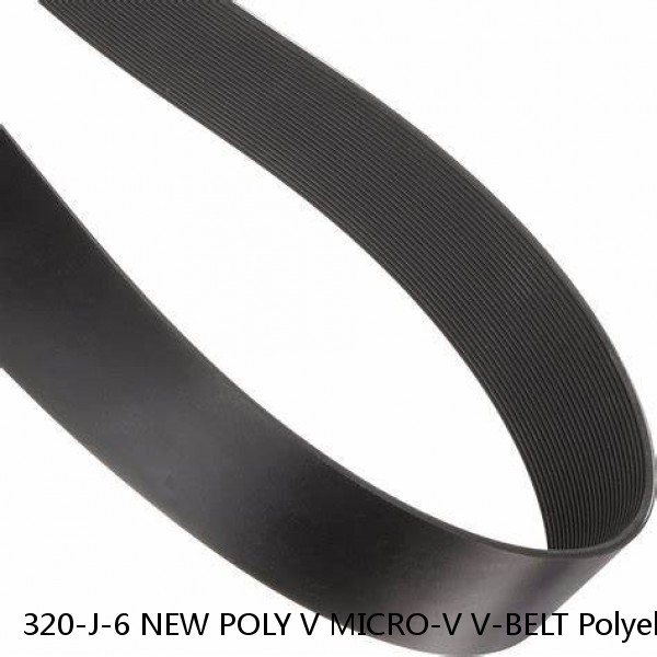 320-J-6 NEW POLY V MICRO-V V-BELT Polyelt 320J6 PolyV Belt #1 image