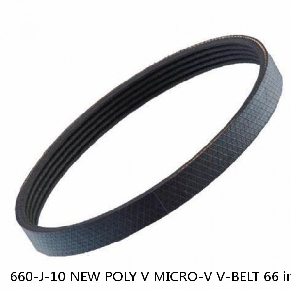 660-J-10 NEW POLY V MICRO-V V-BELT 66 inch Long 660J10 PolyV Treadmill #1 image